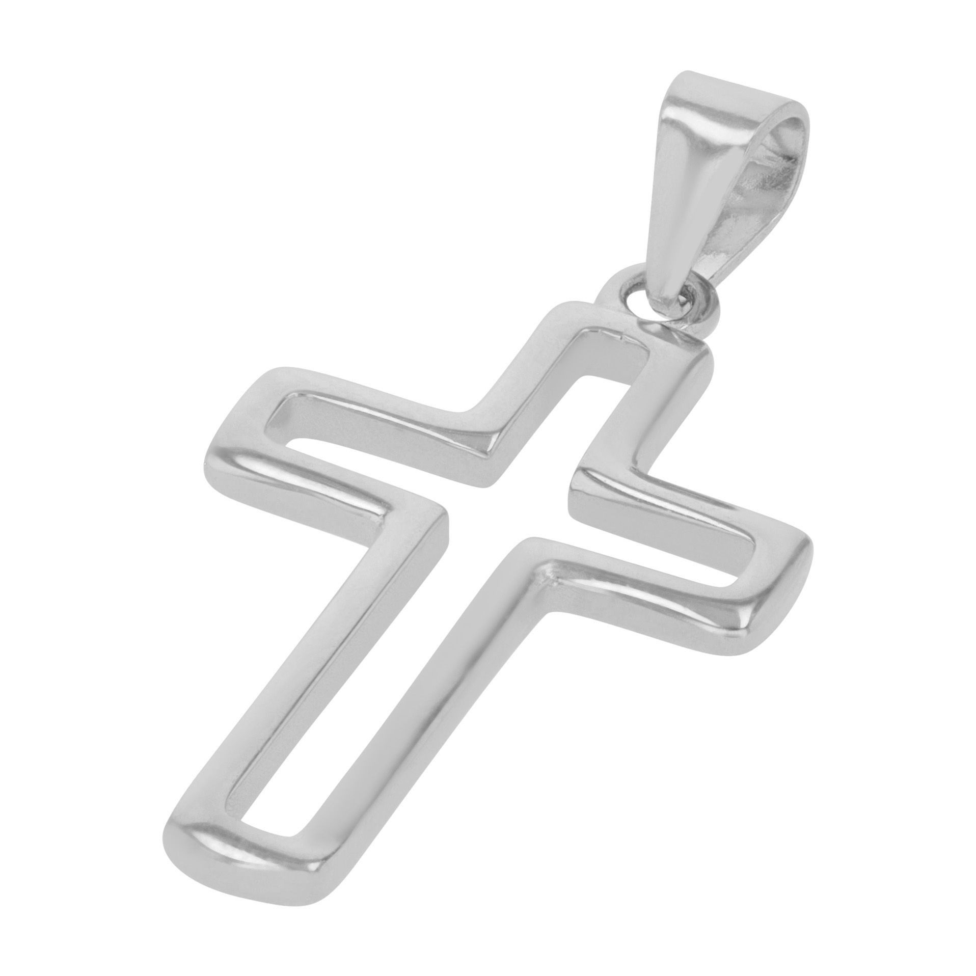 AKZENT Kettenanhänger Umi 925er Sterlingsilber Kreuzanhänger, günstig online kaufen