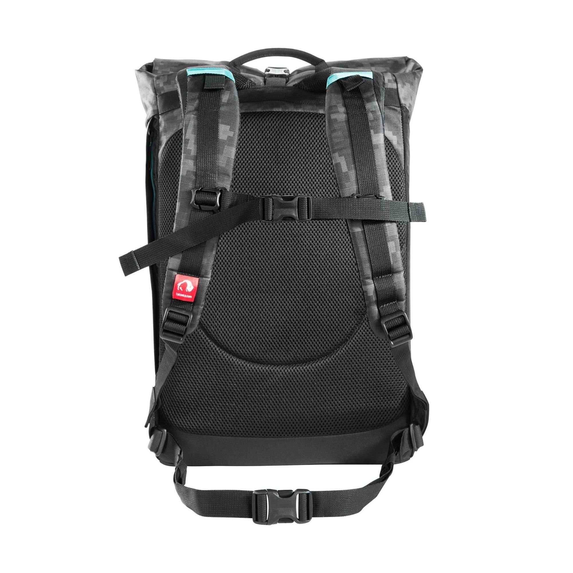 Daypack Rolltop Pack, TATONKA® camo digi black Polyamid Grip