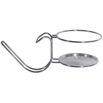 Contacto Sektglas, Edelstahl, Tischhalterung für Sektkühler, aus verchromtem Stahldraht