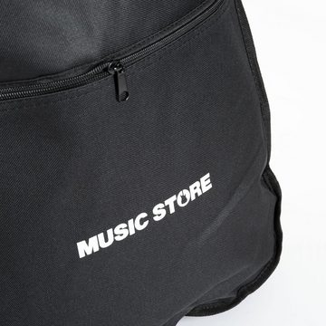 MUSIC STORE Gitarrentasche (Gigbag, Electric Bass Eco+, Robuste Gitarrentasche, 5 mm Polsterung, Wasserabweisendes Nylon, Zubehörfach, Bass-Gigbags, Bags für E-Bässe), Gigbag, Electric Bass, Robuste Gitarrentasche