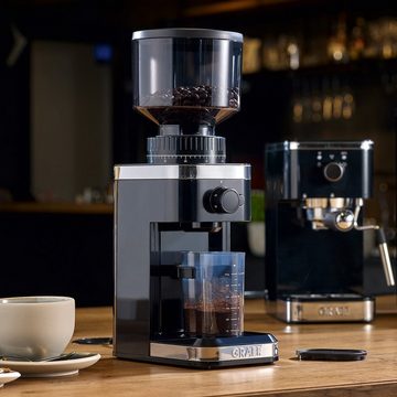 Graef Espressomaschine ES 402 Salita + CM 502 Kaffeemühle, praktisches Set aus Espressomaschine und Kaffeemühle