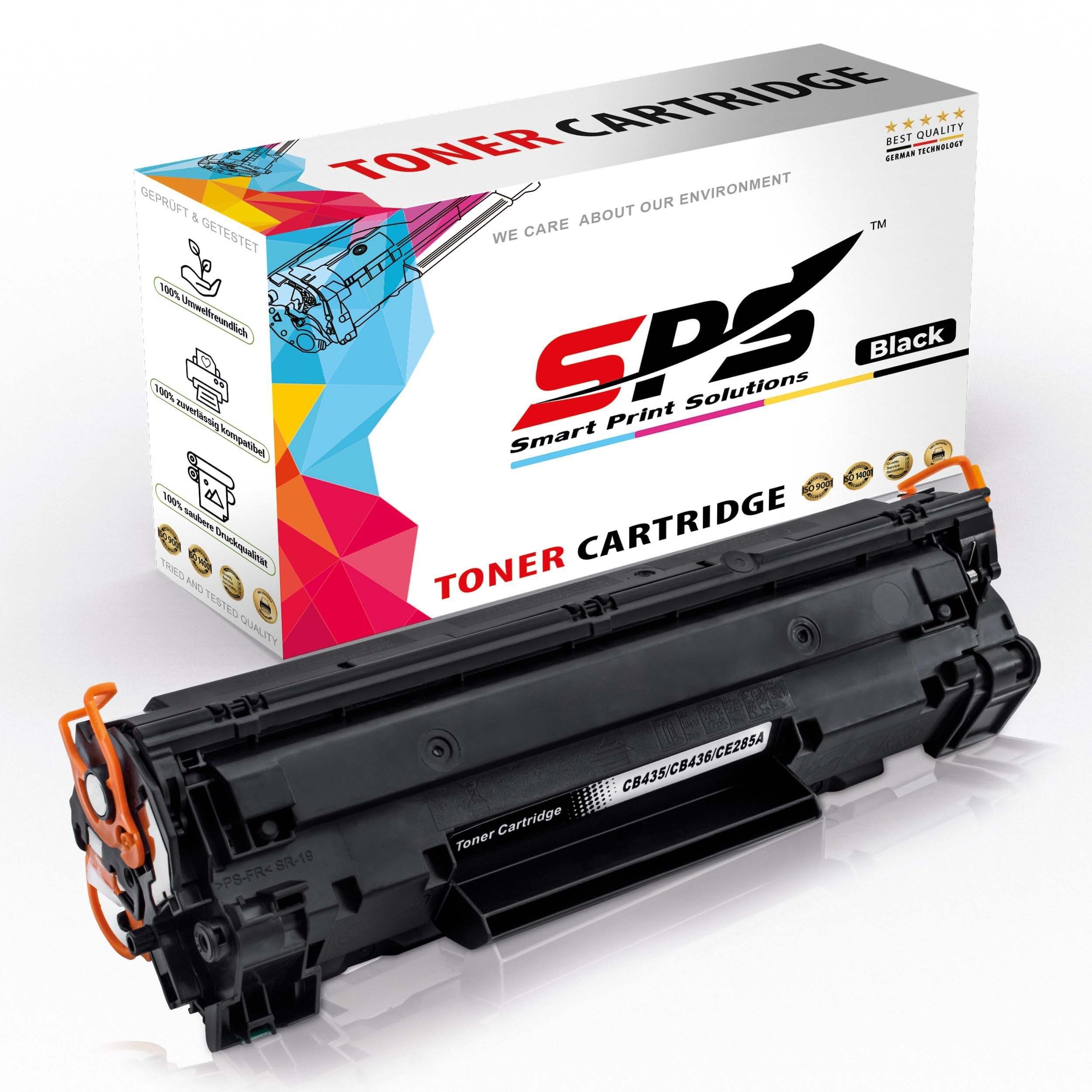 SPS Tonerkartusche Kompatibel für HP LaserJet P1005 (CB435A/35A) Toner-Kartusche Schwarz, (1er Pack)