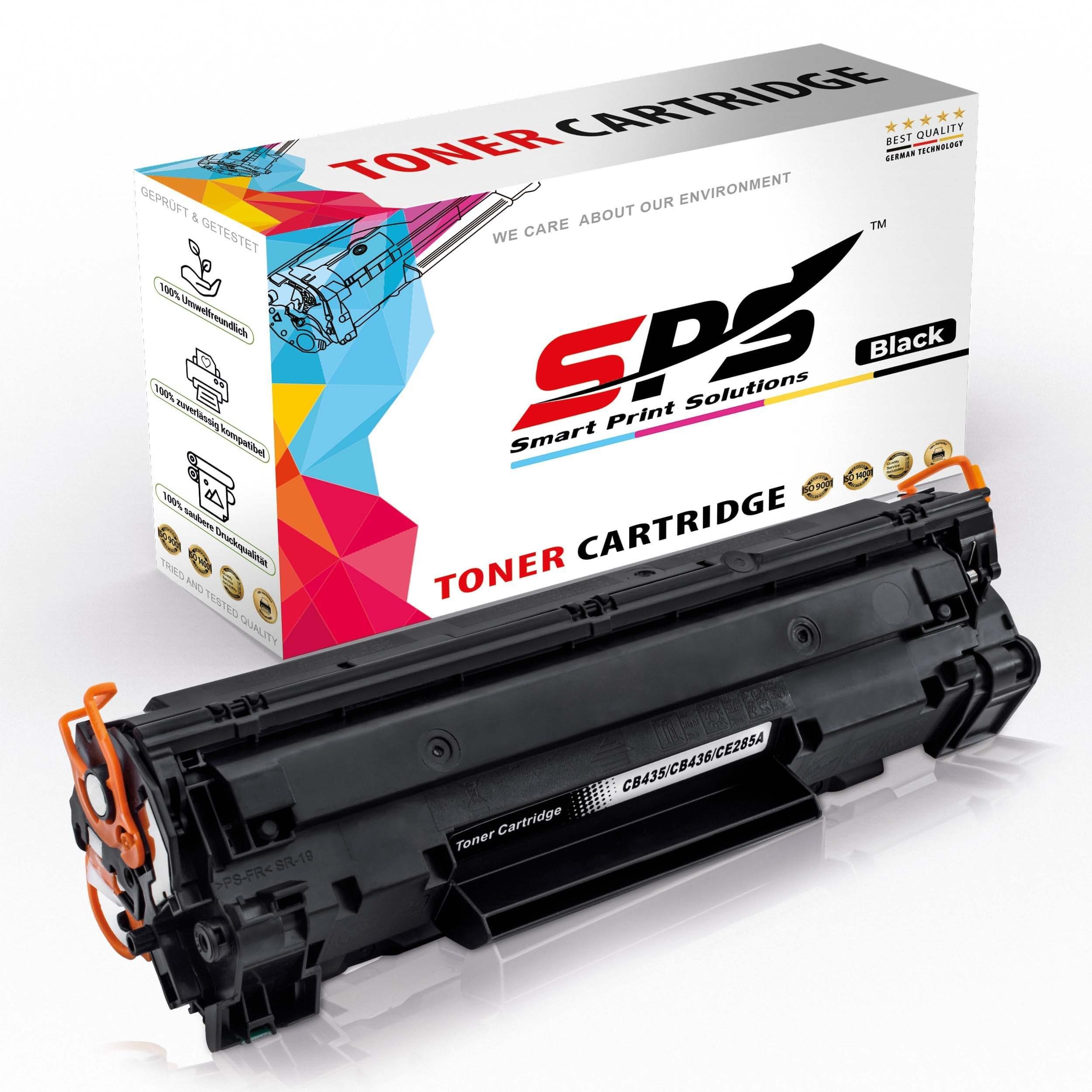 SPS Tonerkartusche Kompatibel für HP Laserjet P 1007 (CB435A/35A) Toner-Kartusche Schwarz, (1er Pack)