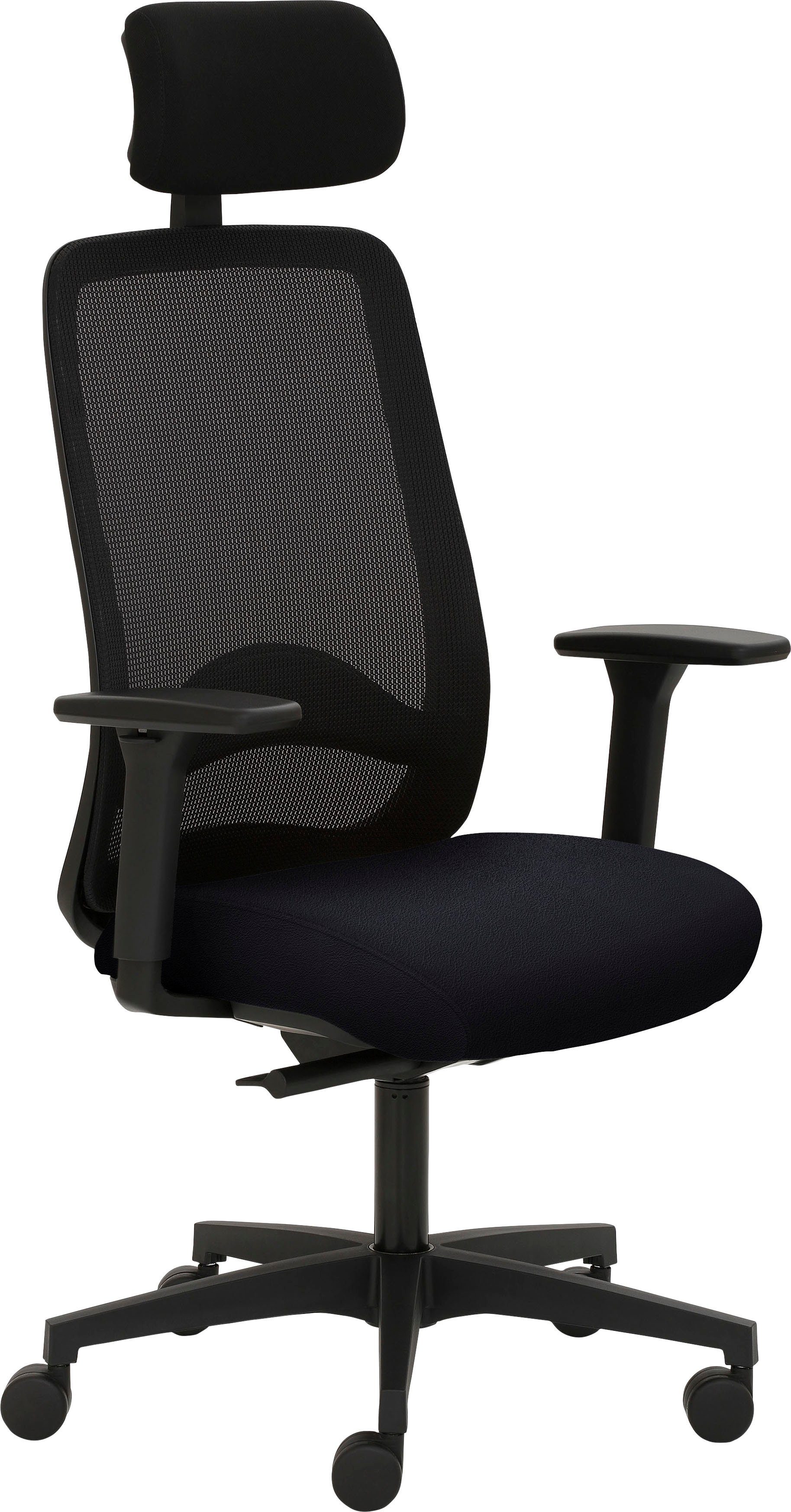 Mayer Sitzmöbel Drehstuhl 2228, 3D Armlehnen, Kopfstütze, Sitztiefenverstellung Kirschrot | Kirschrot