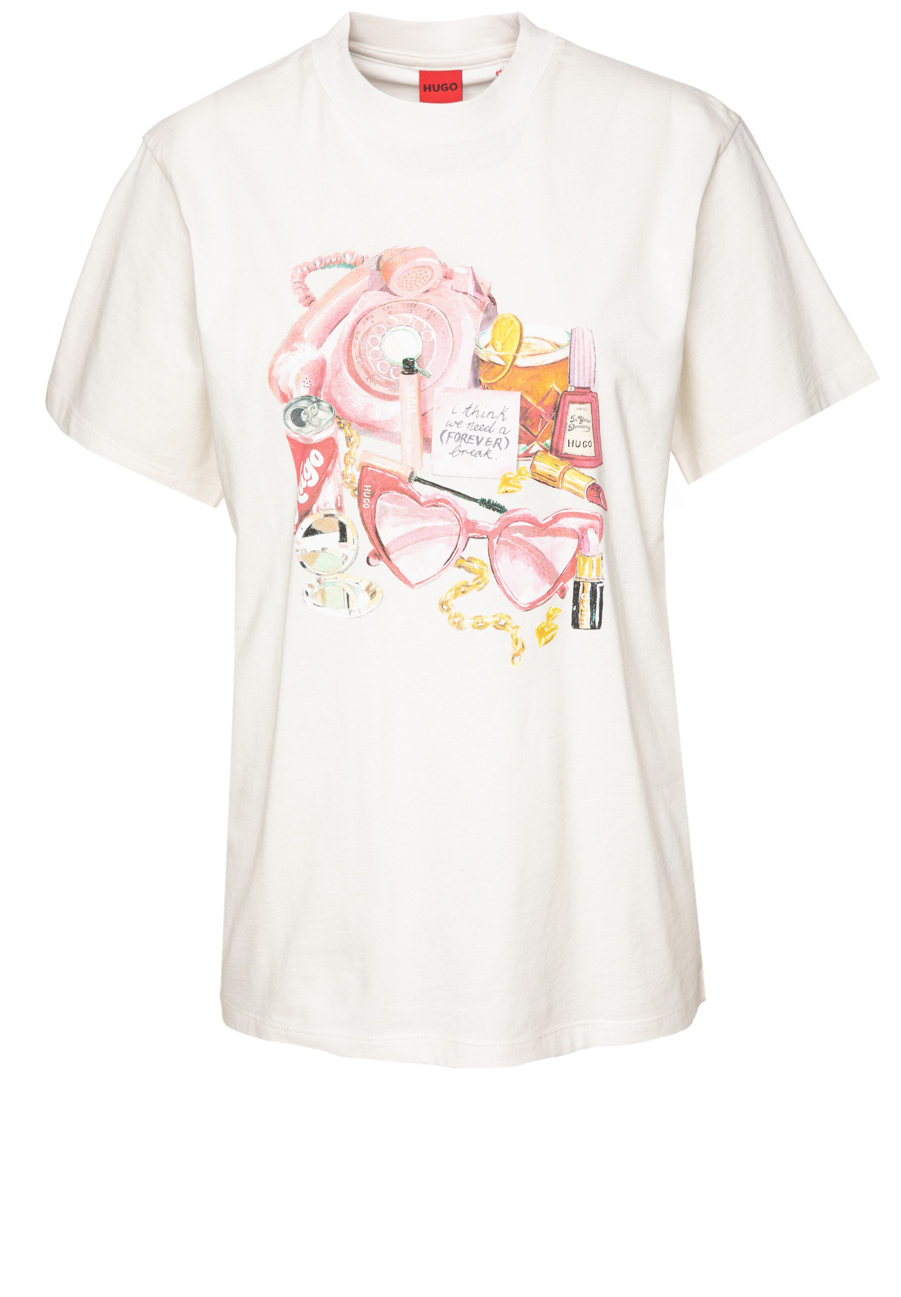 HUGO T-Shirt Vintage Tee_15 (1-tlg) günstig online kaufen