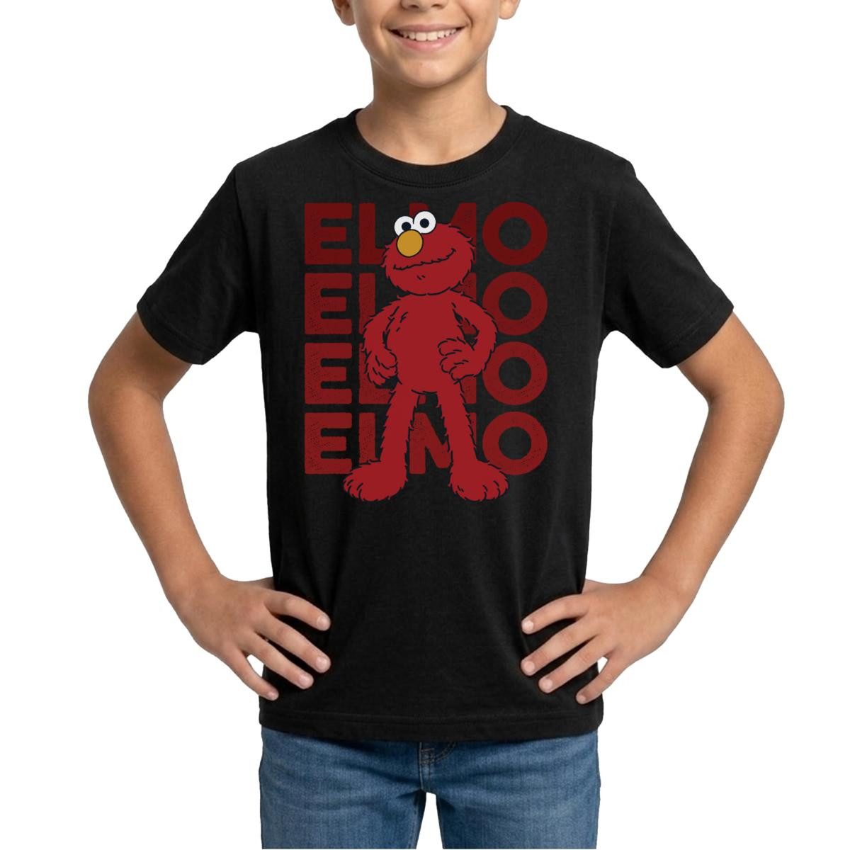 T-Shirt Sesamstraße Elmo Pose Teenager T-Shirt