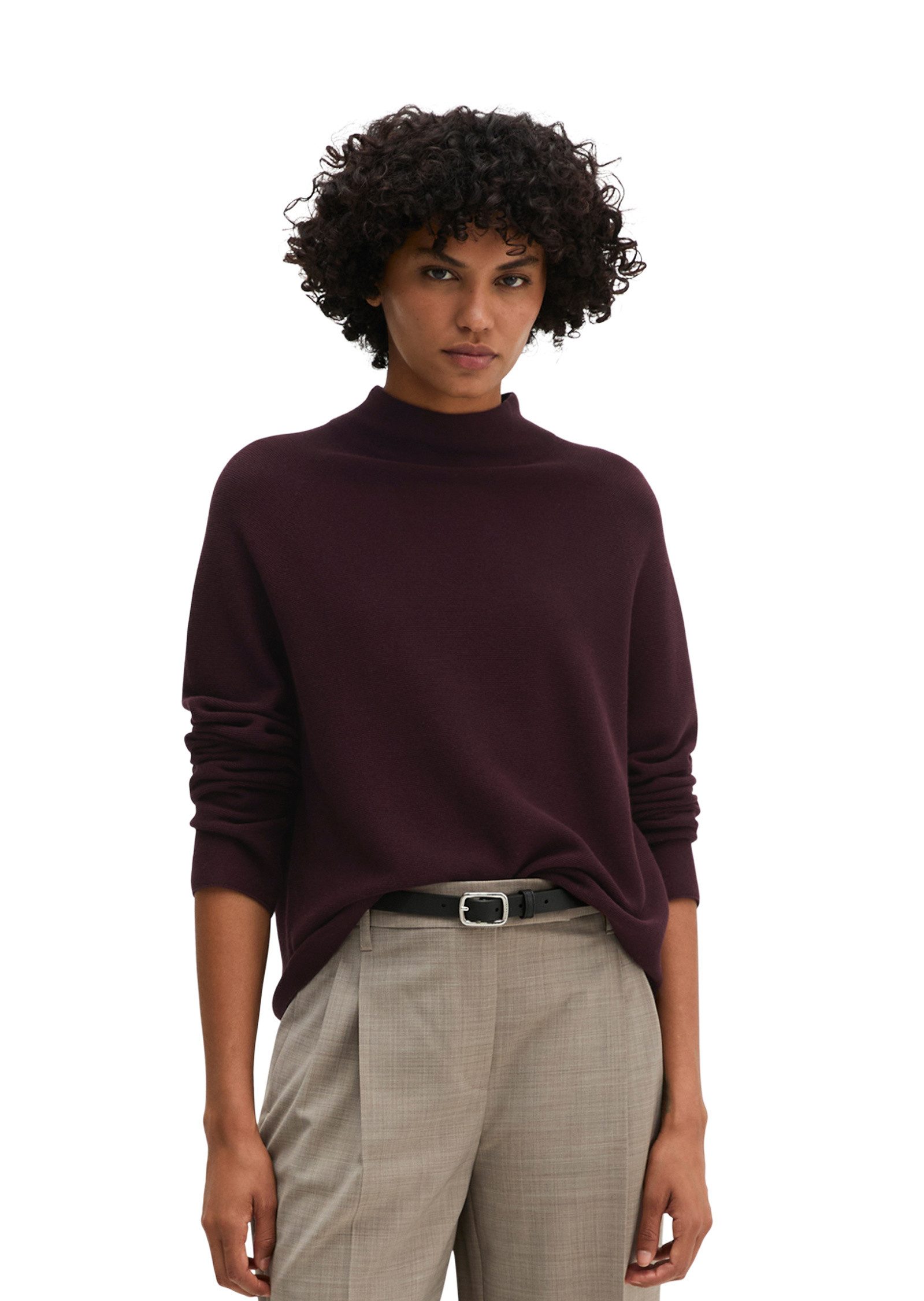 Marc O'Polo Strickpullover aus softer Bio-Baumwolle