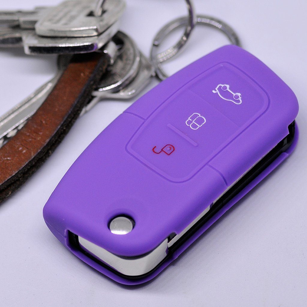 mt-key Schlüsseltasche Autoschlüssel Softcase Silikon Schutzhülle günstig online kaufen