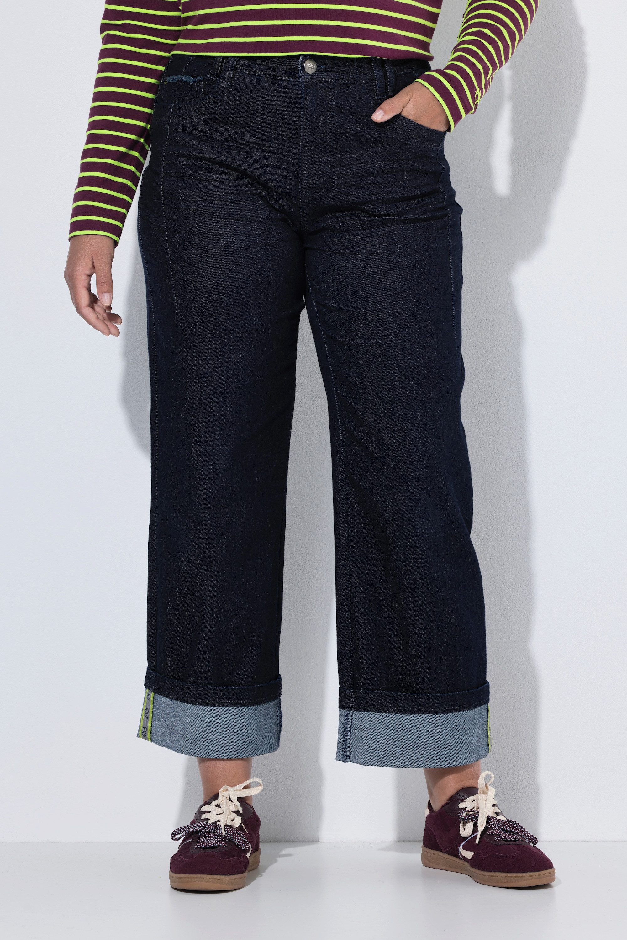 Laurasøn 5-Pocket-Jeans Wide-Leg-Jeans