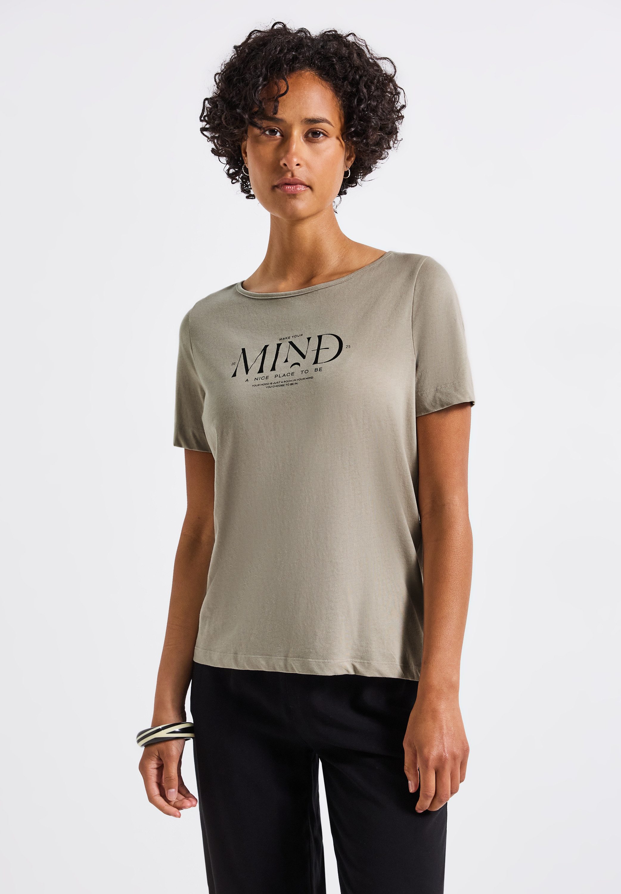 STREET ONE T-Shirt, mit Rundhalsausschnitt günstig online kaufen