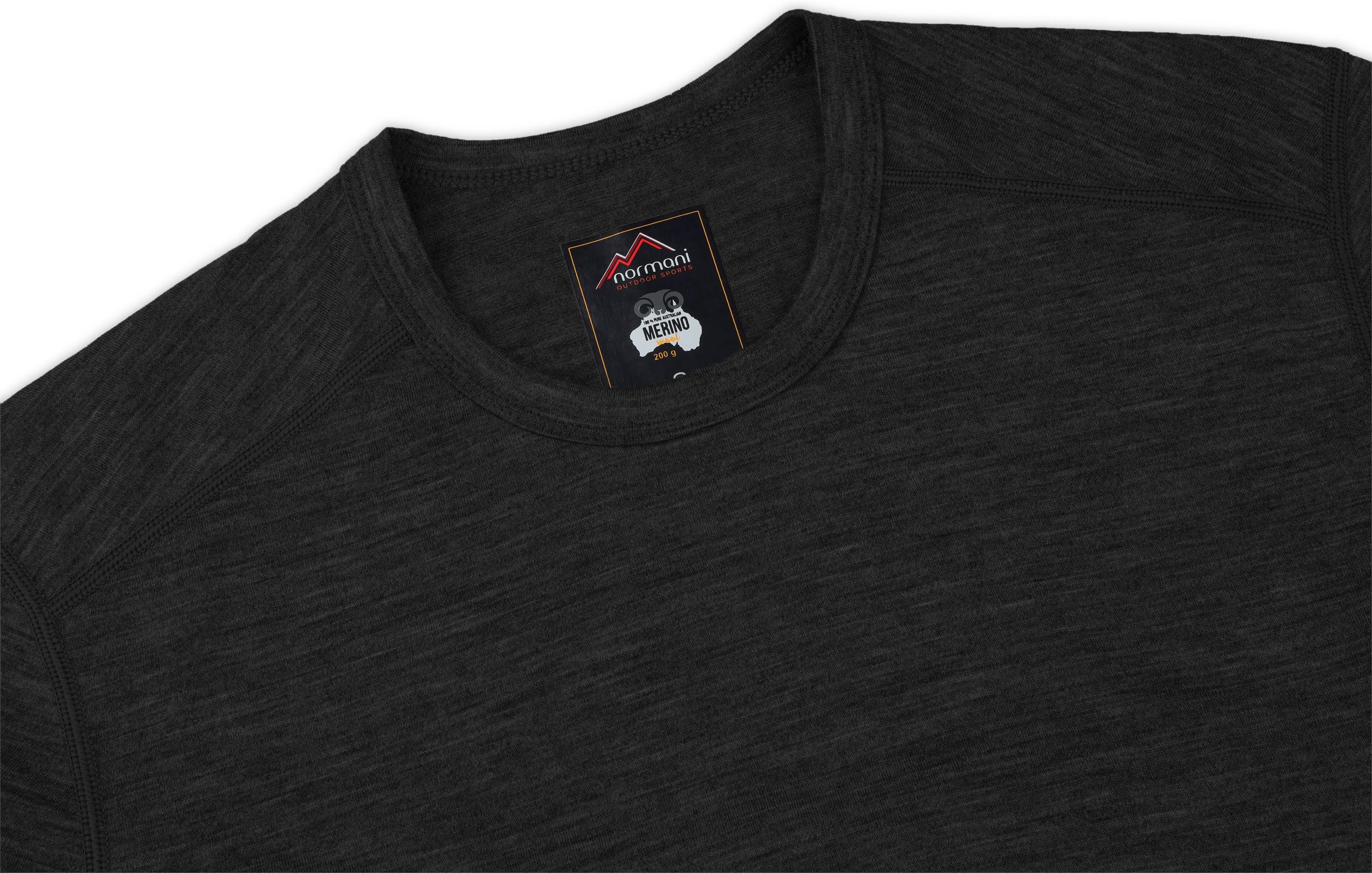 normani Thermounterhemd Damen Merino T-Shirt Cairns Kurzarm Merinounterhemd Funktionsshirt aus Merinowolle – Bild 5 von 5