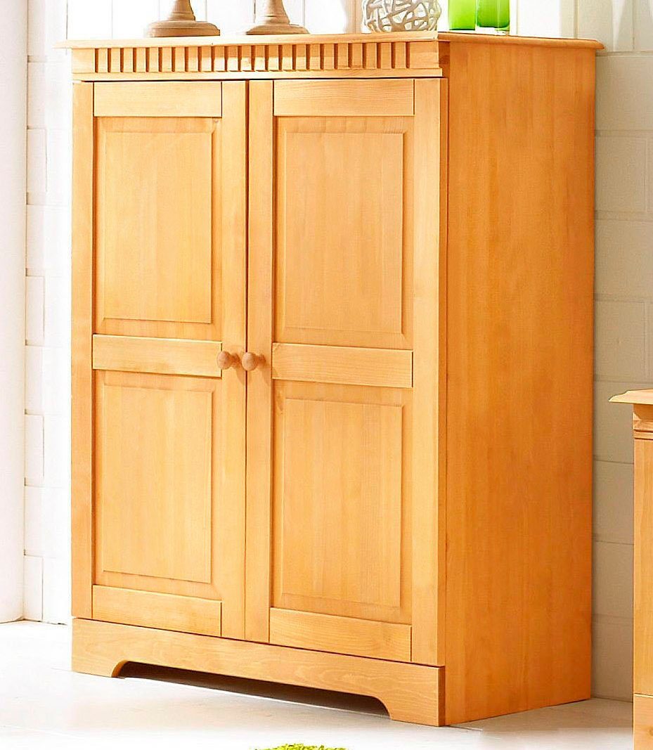 OTTO home Kommode Cubrix, aus schönem massivem Kiefernholz, Höhe 100 cm
