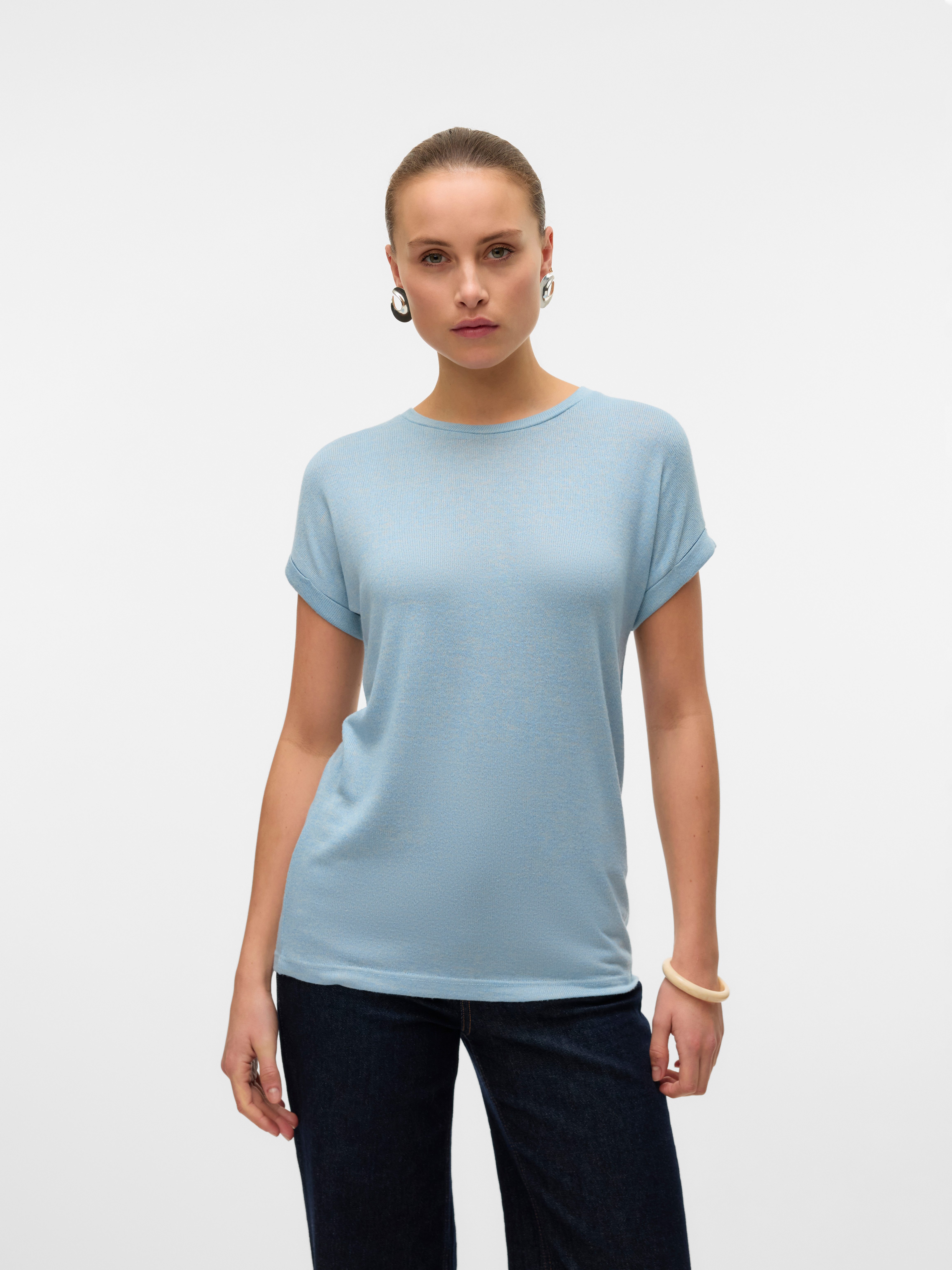 Vero Moda Kurzarmpullover VMBRIANNA SS O-NECK günstig online kaufen
