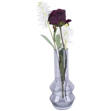 Present Time Dekovase Vase Blush Glass Dark Grey (13x30cm)