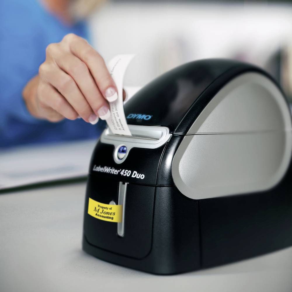 DYMO Etiketten-Drucker S0838920 Etikettendrucker, (Betrieb mit Etikettenrolle und Schriftband)