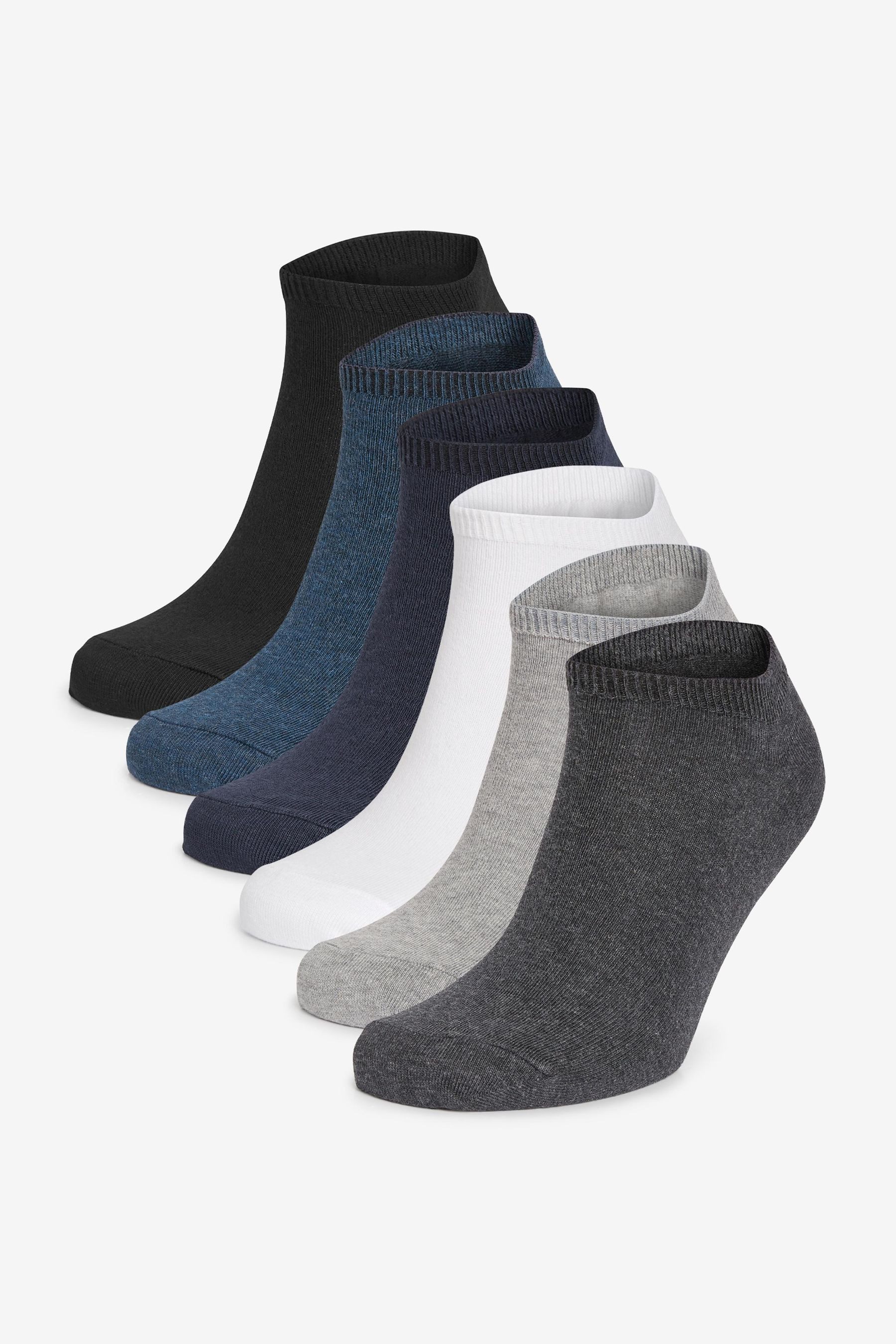 Füßlinge Sneakersocken, 6er-Pack