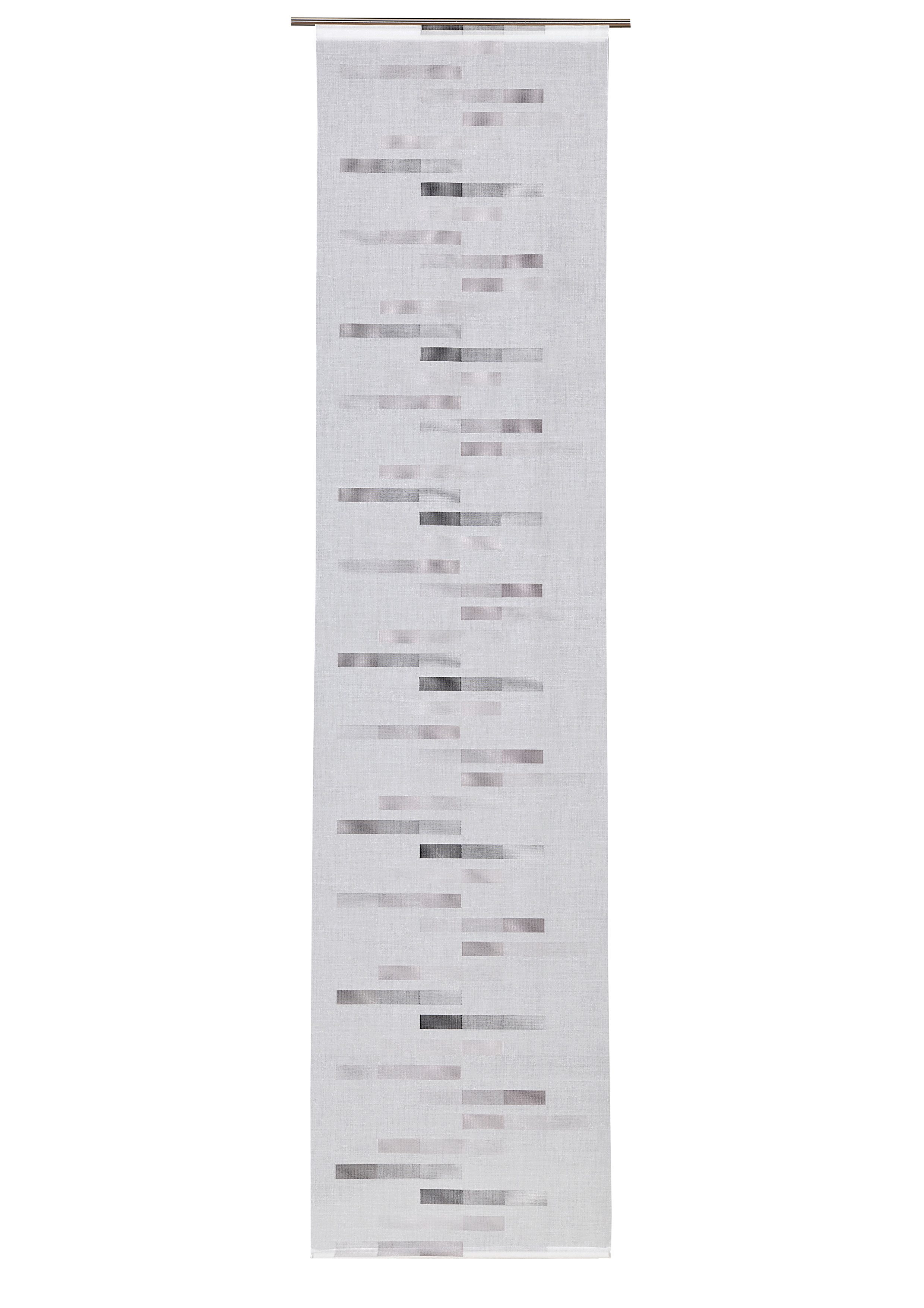 Verdi Schiebegardine Schiebevorhang Jara 60 x 245 cm, Paneelwagen, halbtransparent