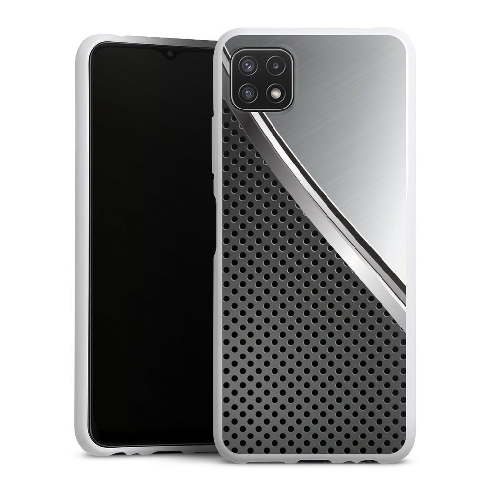 Handyhülle Carbon Stahl Metall Duo Metal Surface