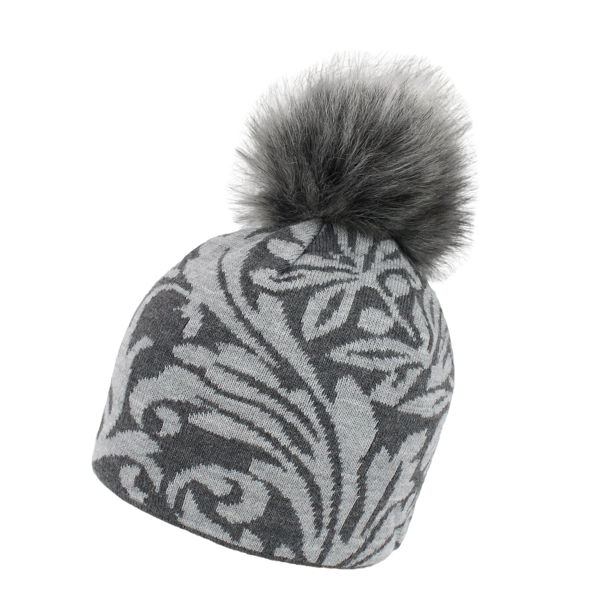 ZEBRO Strickmütze Mütze "Marta" mit Innenfleece günstig online kaufen