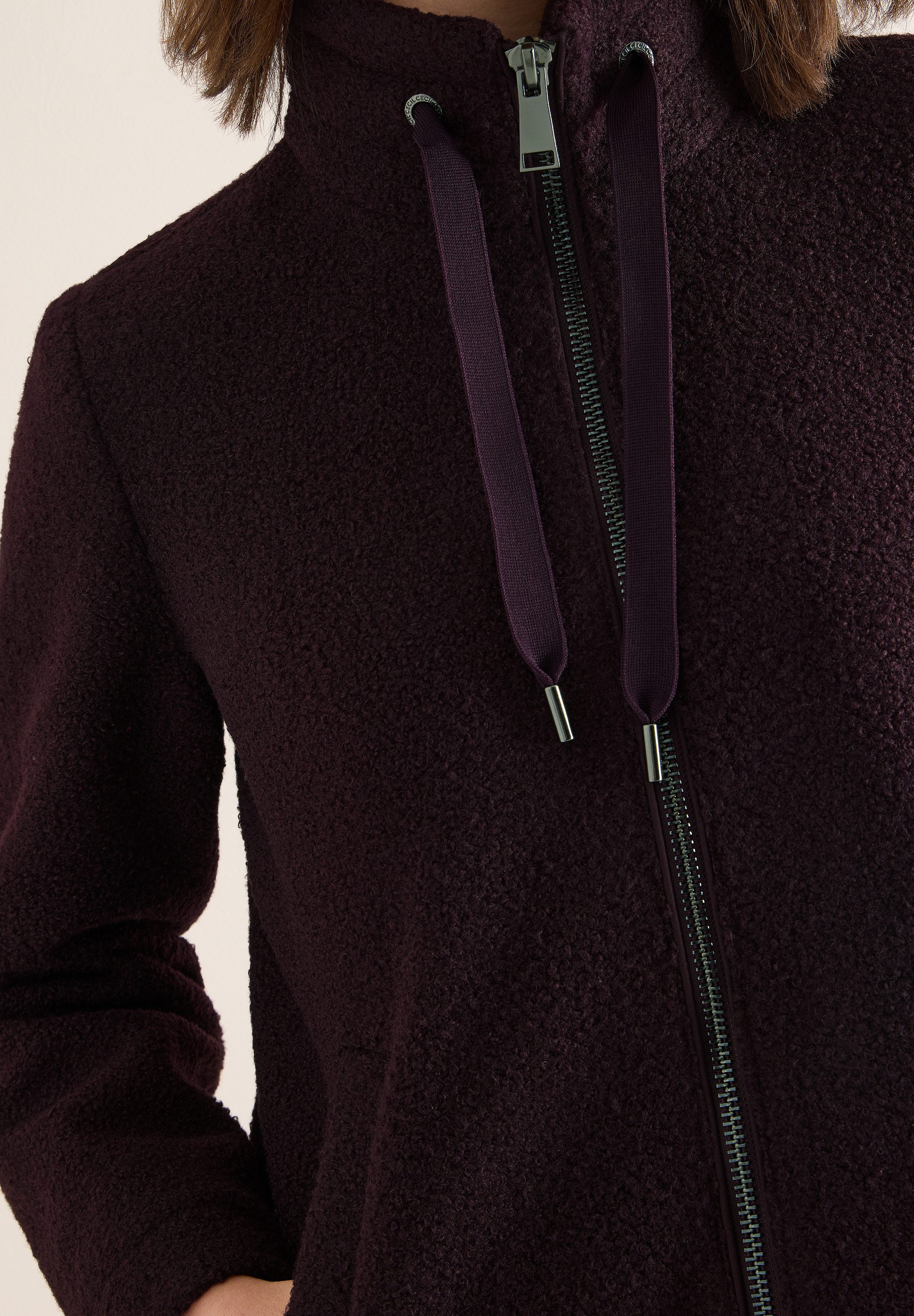CECIL Kurzjacke in weicher Teddy-Qualität