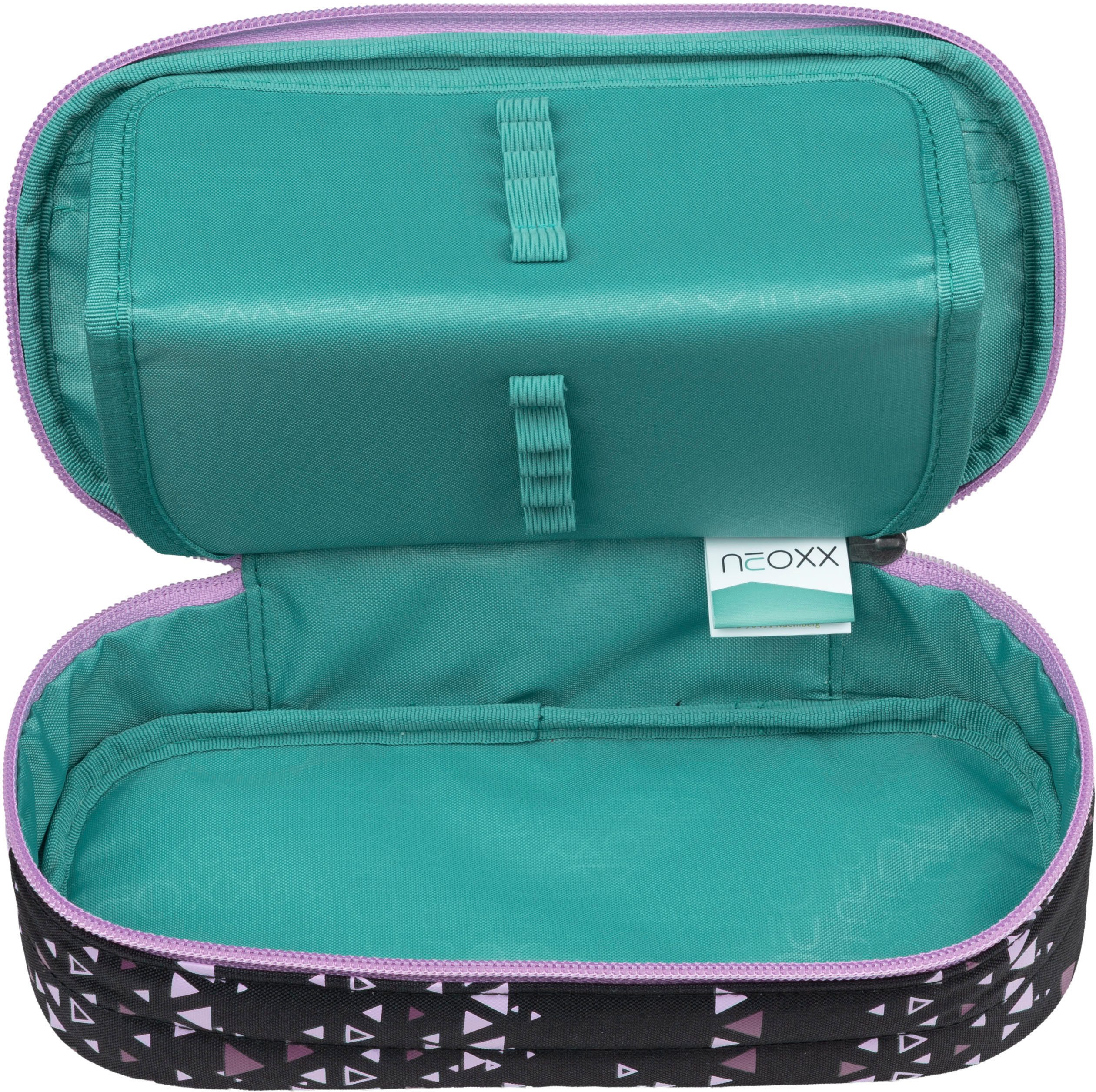 neoxx Schreibgeräteetui Schlamperbox, Jump, teilweise aus recyceltem Material