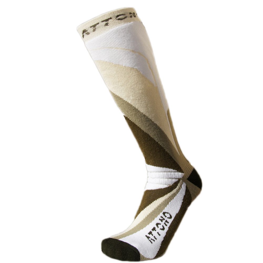 ATTONO Skisocken 2 Paar Warme Ski Snowboard Socken Strümpfe Winter Wandersocken