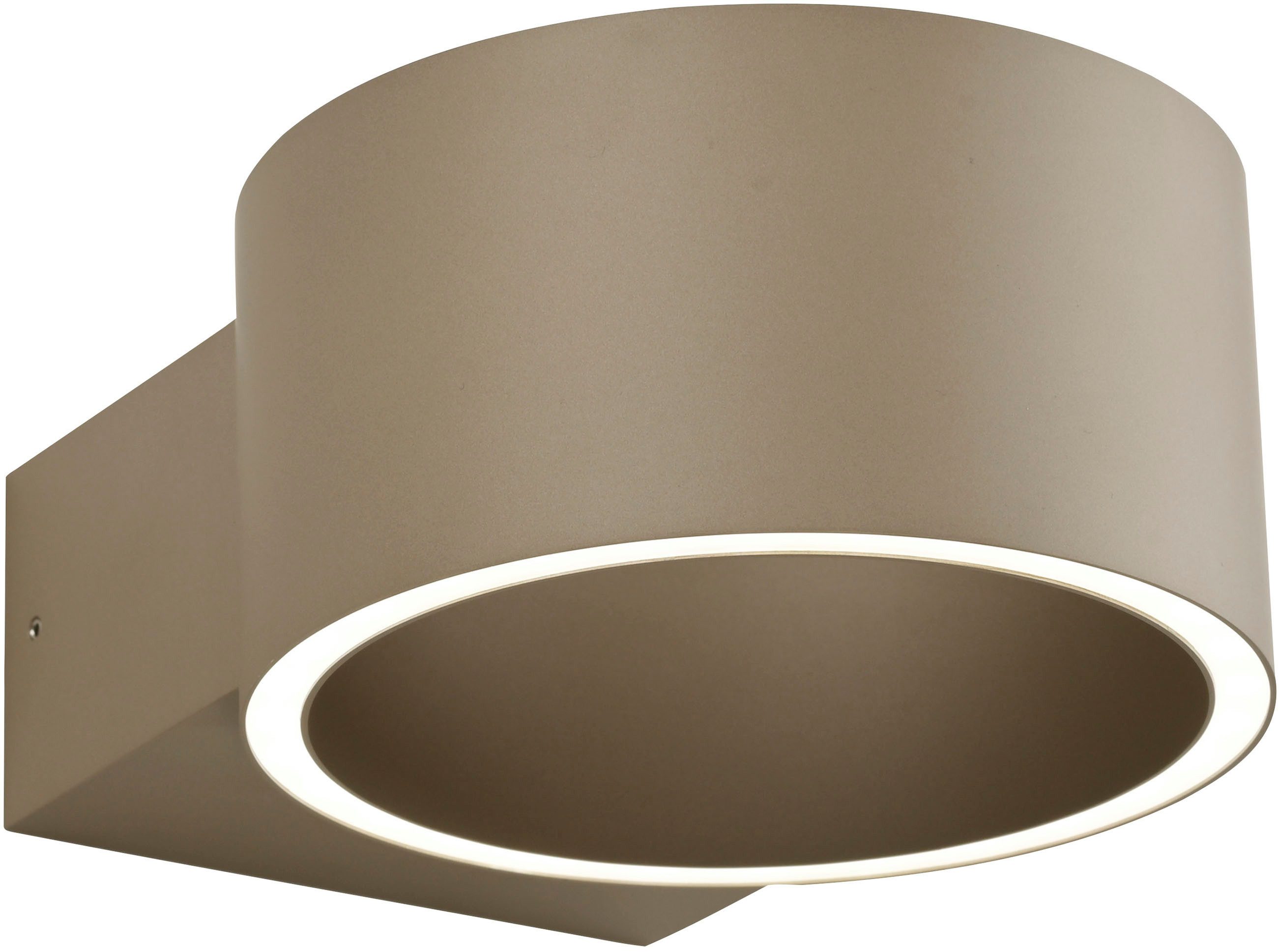 Neuhaus PURE LED Wandleuchte PURE Clipse, LED fest integriert, Warmweiß, Lichtaustritt oben und unten, dimmfähig