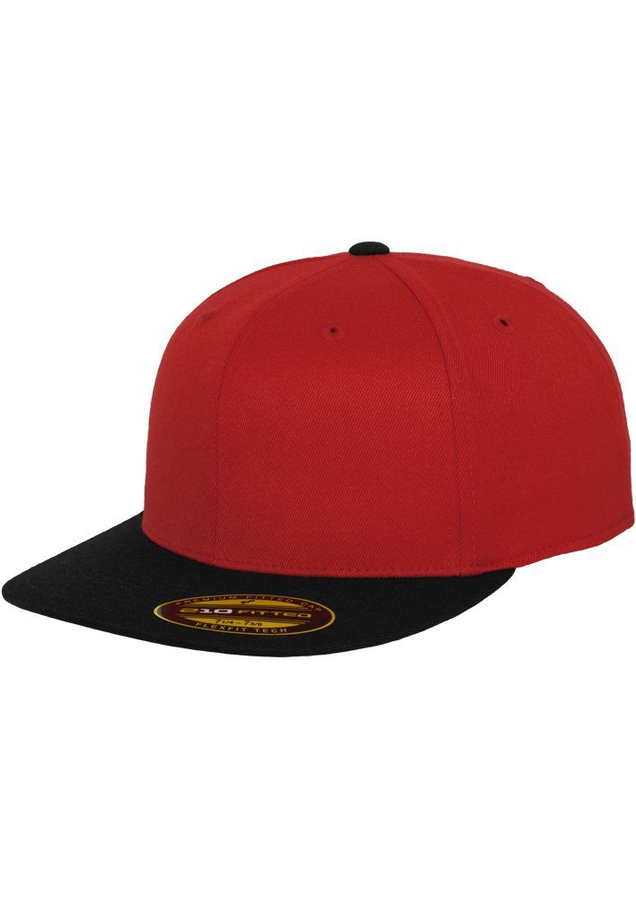 210 Fitted Flex Premium red/black Cap Flexfit 2-Tone Accessoires