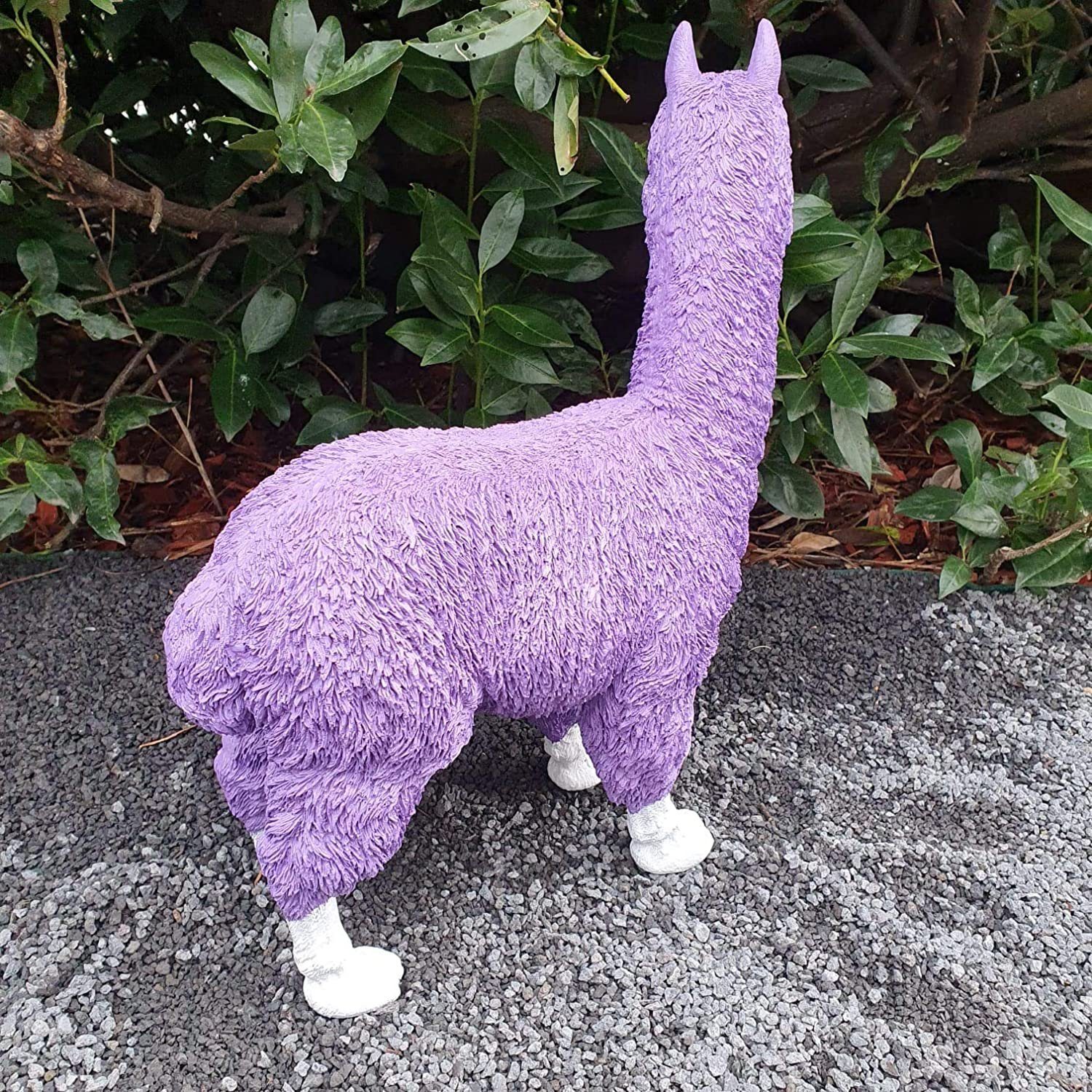 Aspinaworld Gartenfigur Lila Alpaka Figur 45 günstig online kaufen