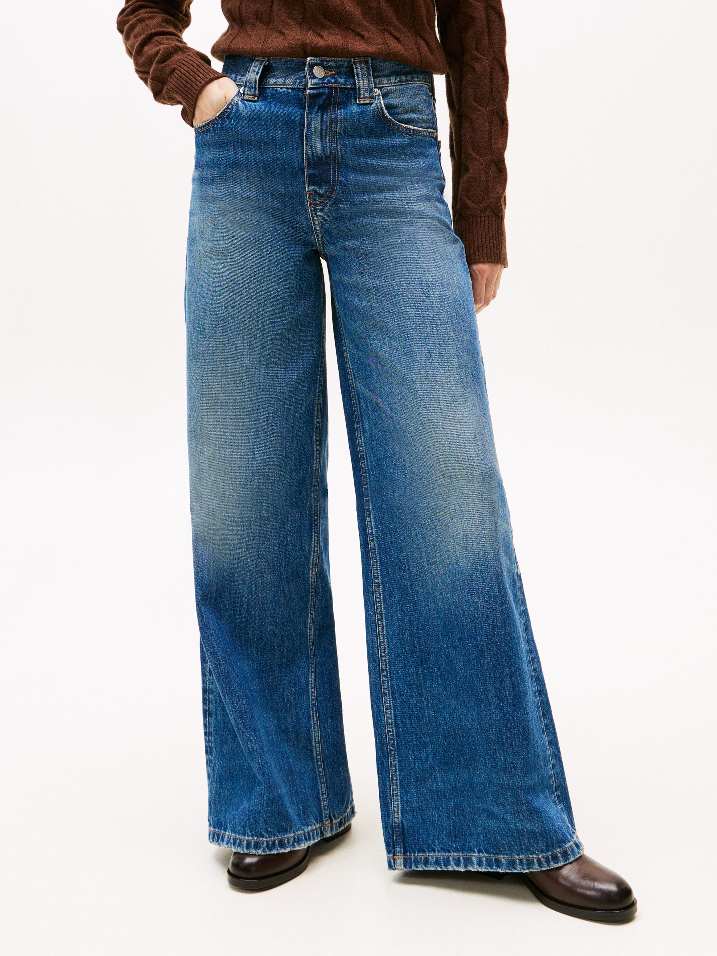 Tommy Hilfiger High-waist-Jeans DNM KRIS 70's günstig online kaufen