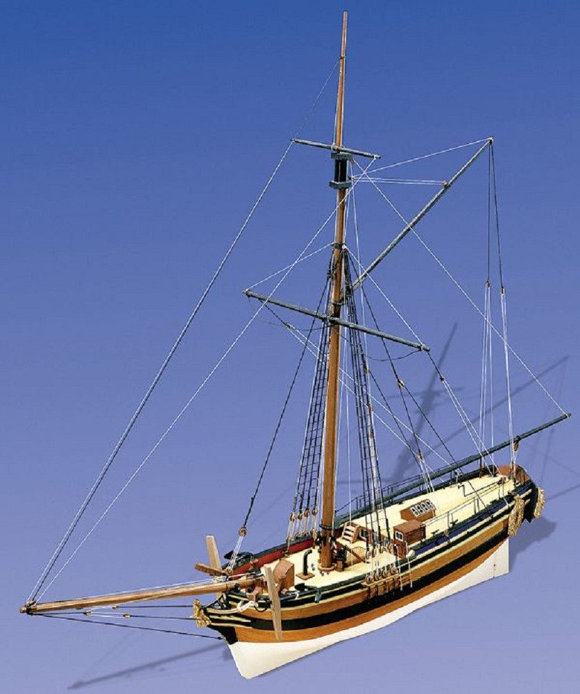 Modellbausatz Krick Chatham HM Yacht Holz Schiff Baukasten