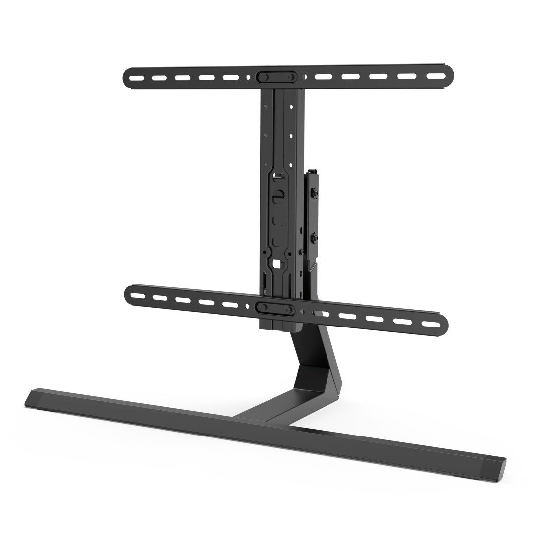 Hama TV Standfuß, schwenkbar, neigbar, höhenverstellbar, 165 cm, 65 Zoll TV-Standfuß, (bis 65 Zoll, TV Ständer, 40 Kg, Metall, Schwarz)