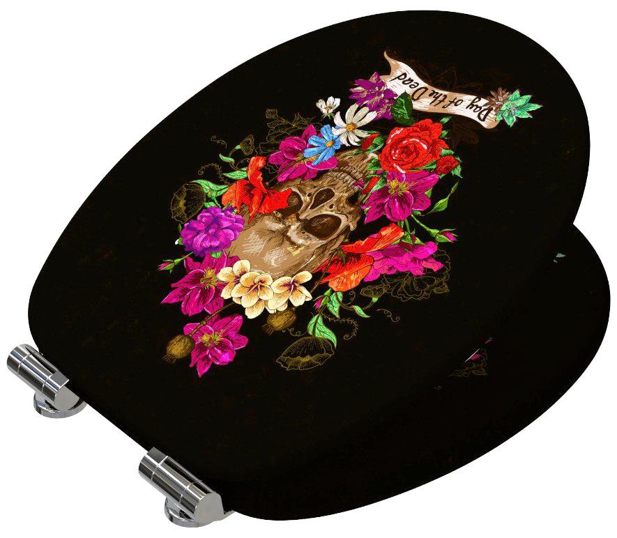 Sanilo WC-Sitz Day of the Dead, mit Absenkautomatik günstig online kaufen