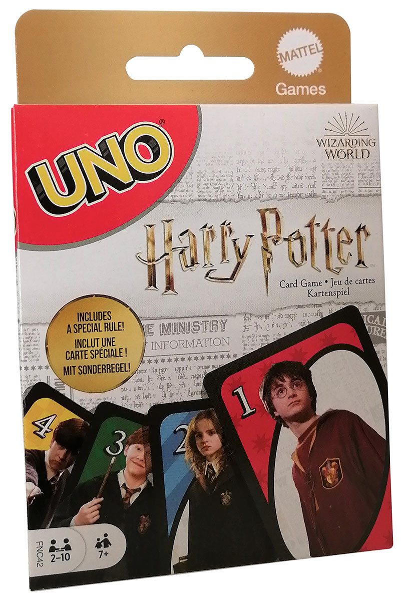 Mattel® Spiel, Kartenspiel FNC42 UNO Harry Potter Hogwarts Edition