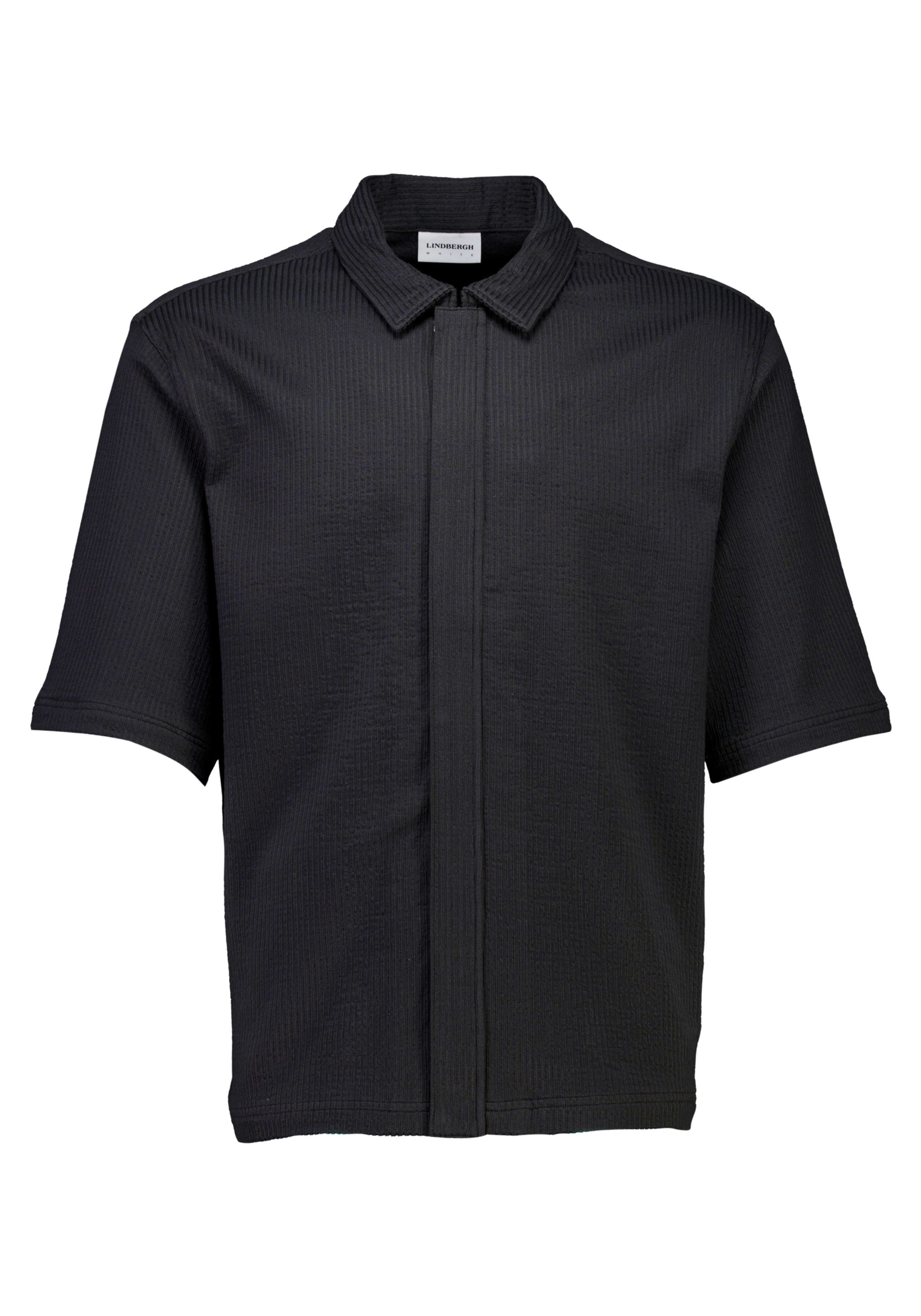 LINDBERGH Kurzarmhemd mit Struktur-Muster