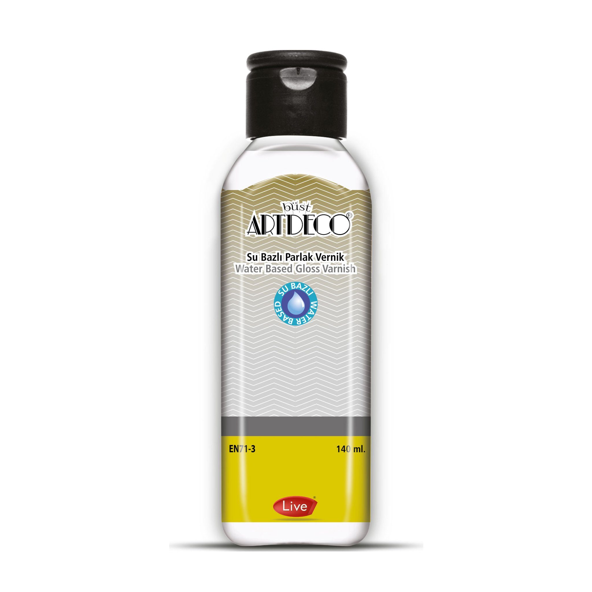 Büst Artdeco Lack Glanzlack auf Wasserbasis, 140 ml, Langlebig