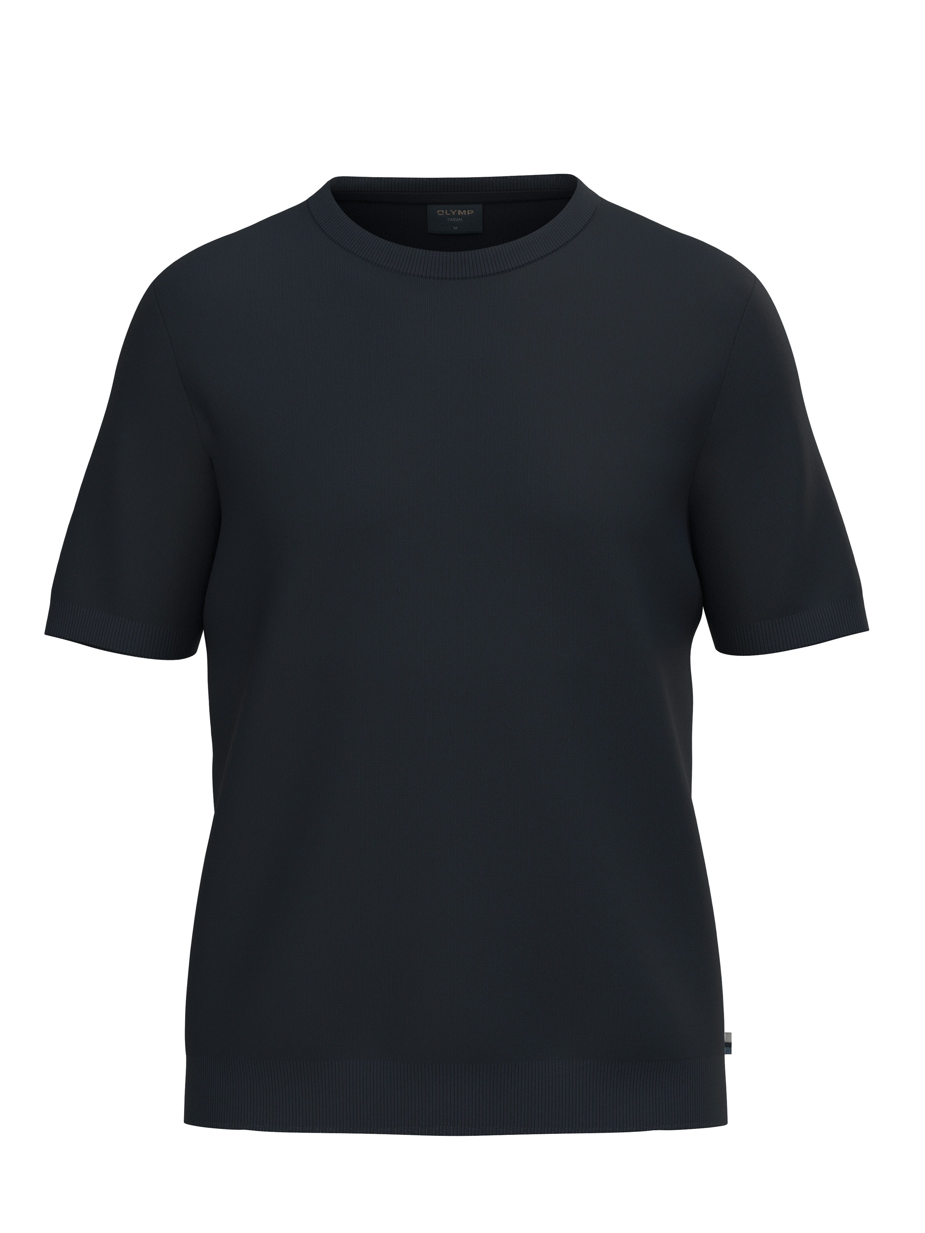 OLYMP T-Shirt Rundhals, Strick, normale Passform günstig online kaufen