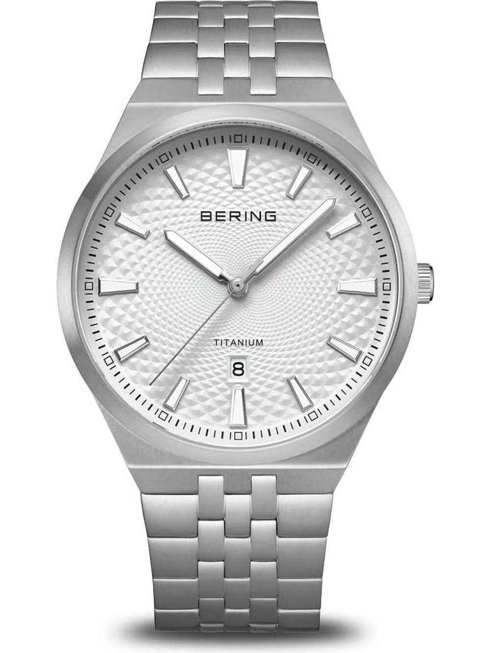 Bering Quarzuhr Bering 16141-704 Herrenuhr Titanium 41mm 10ATM Bering 16141-704 Herrenuhr Titanium 41mm 10ATM