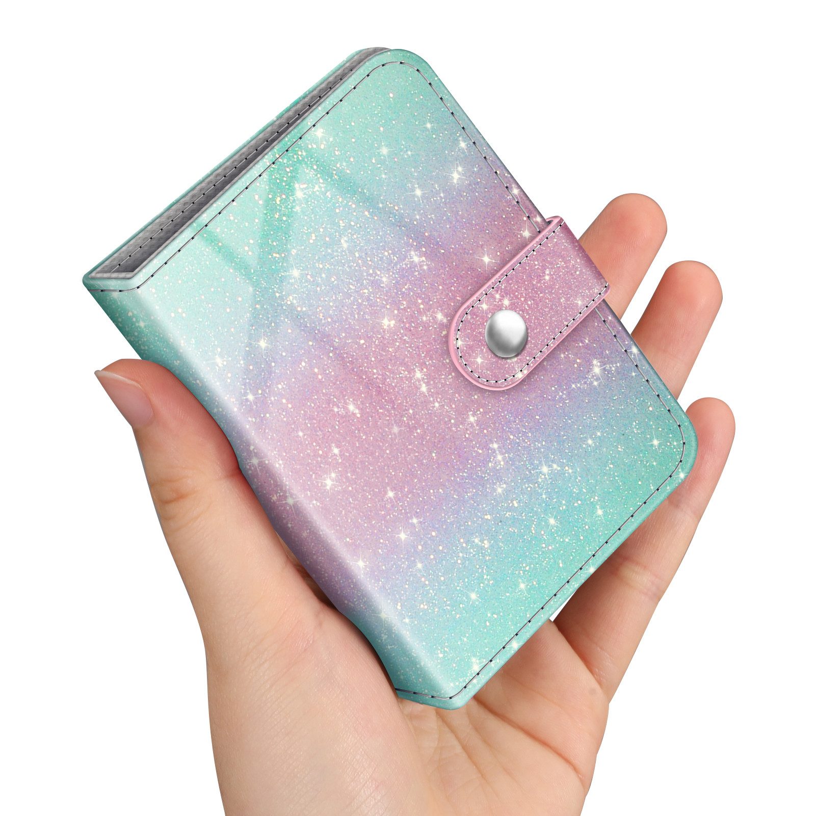 Fintie Fotoalbum Mini Fotoalbum für 2x3 Zoll Filme - 52 Taschen kleine Alben, für Fujifilm Instax Mini Sofortbildkamera/Polaroid Hi-Print Bilder