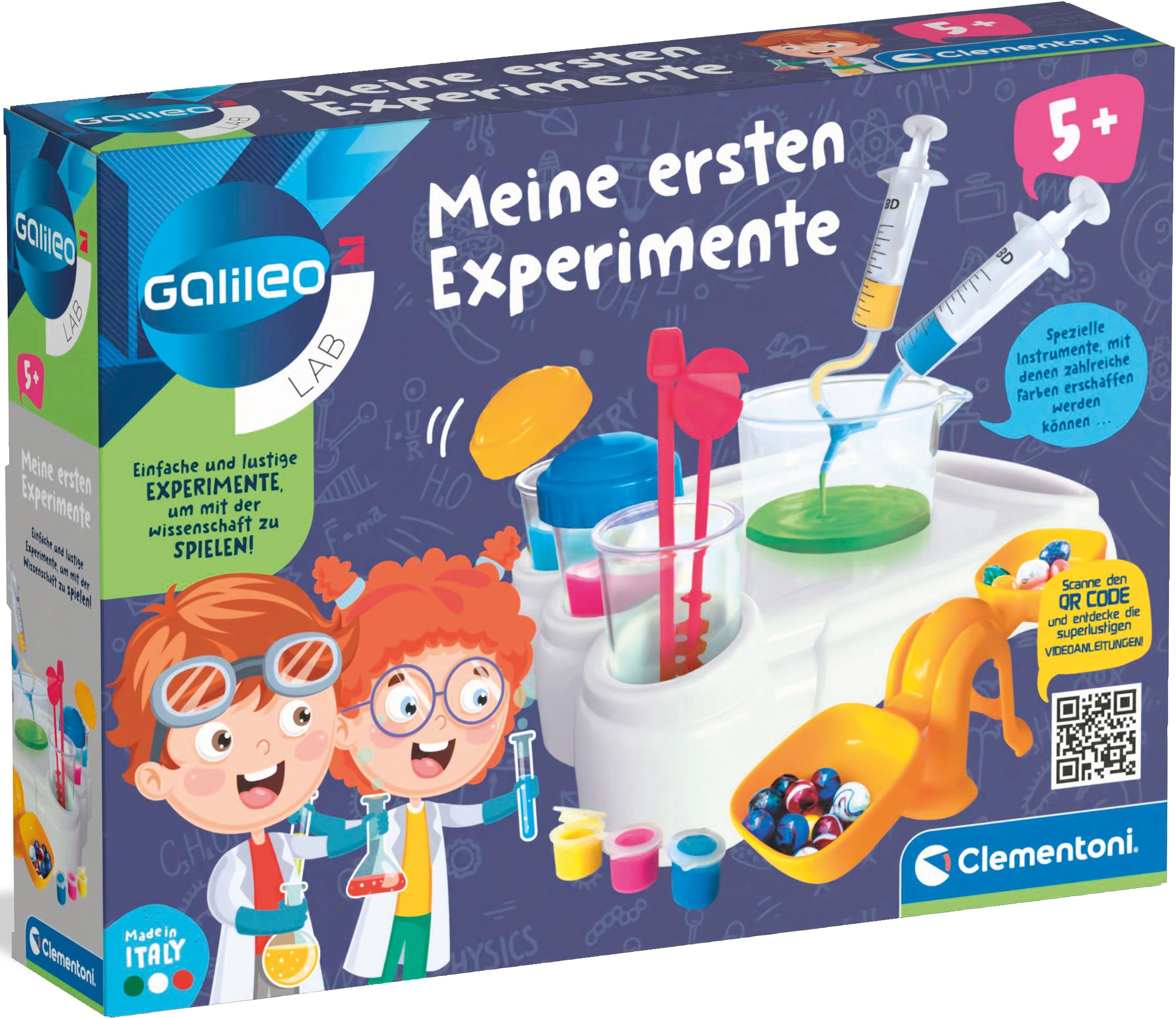 Experimentierkasten Galileo, Meine ersten Experimente