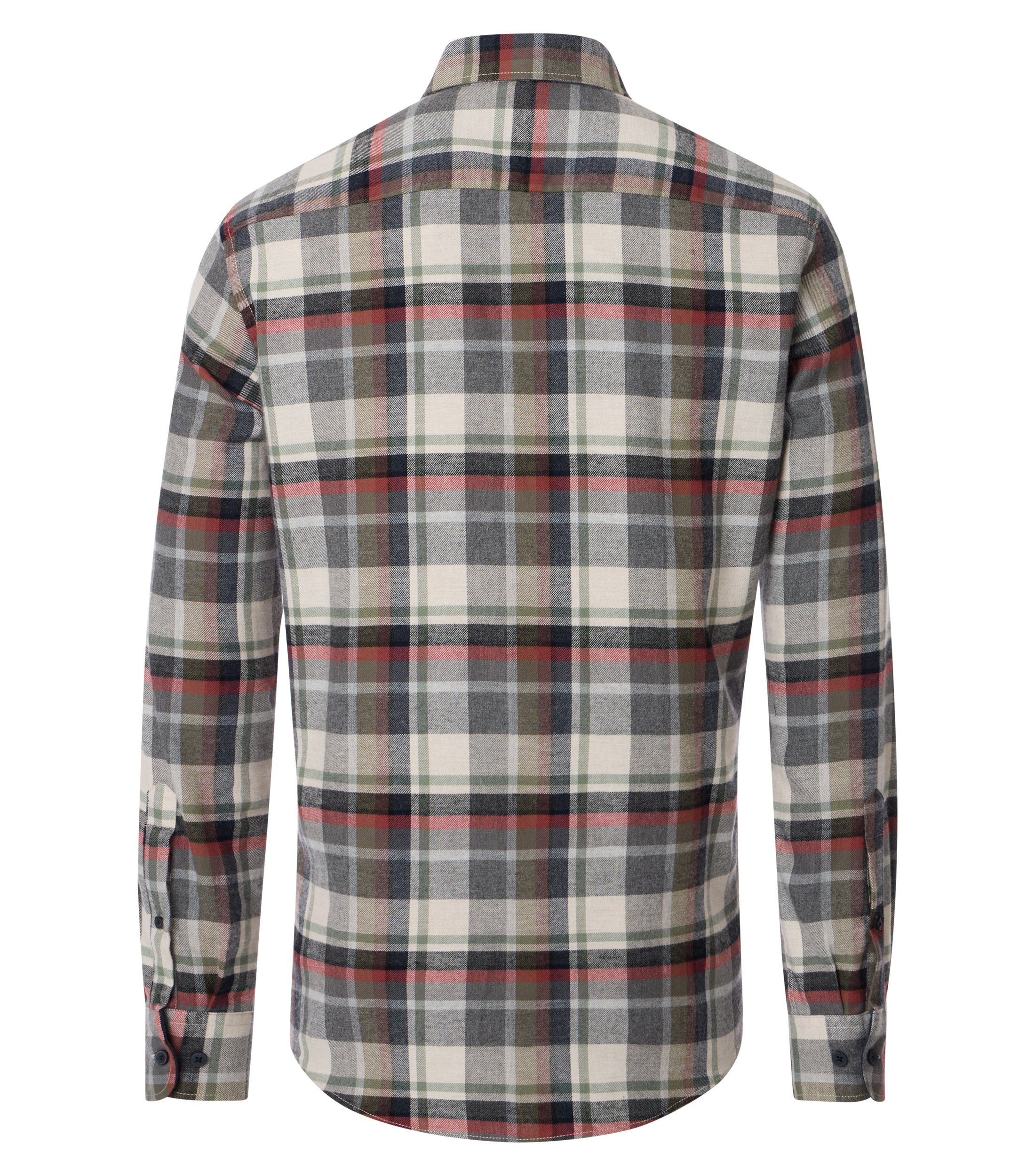 CASAMODA Flanellhemd CASAMODA Flanellhemd kariert günstig online kaufen