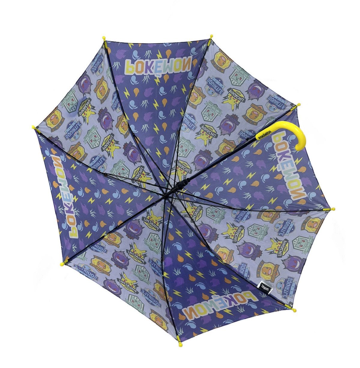 POKÉMON Stockregenschirm Automatik-Regenschirm 54 cm Stockschirm für Kinder