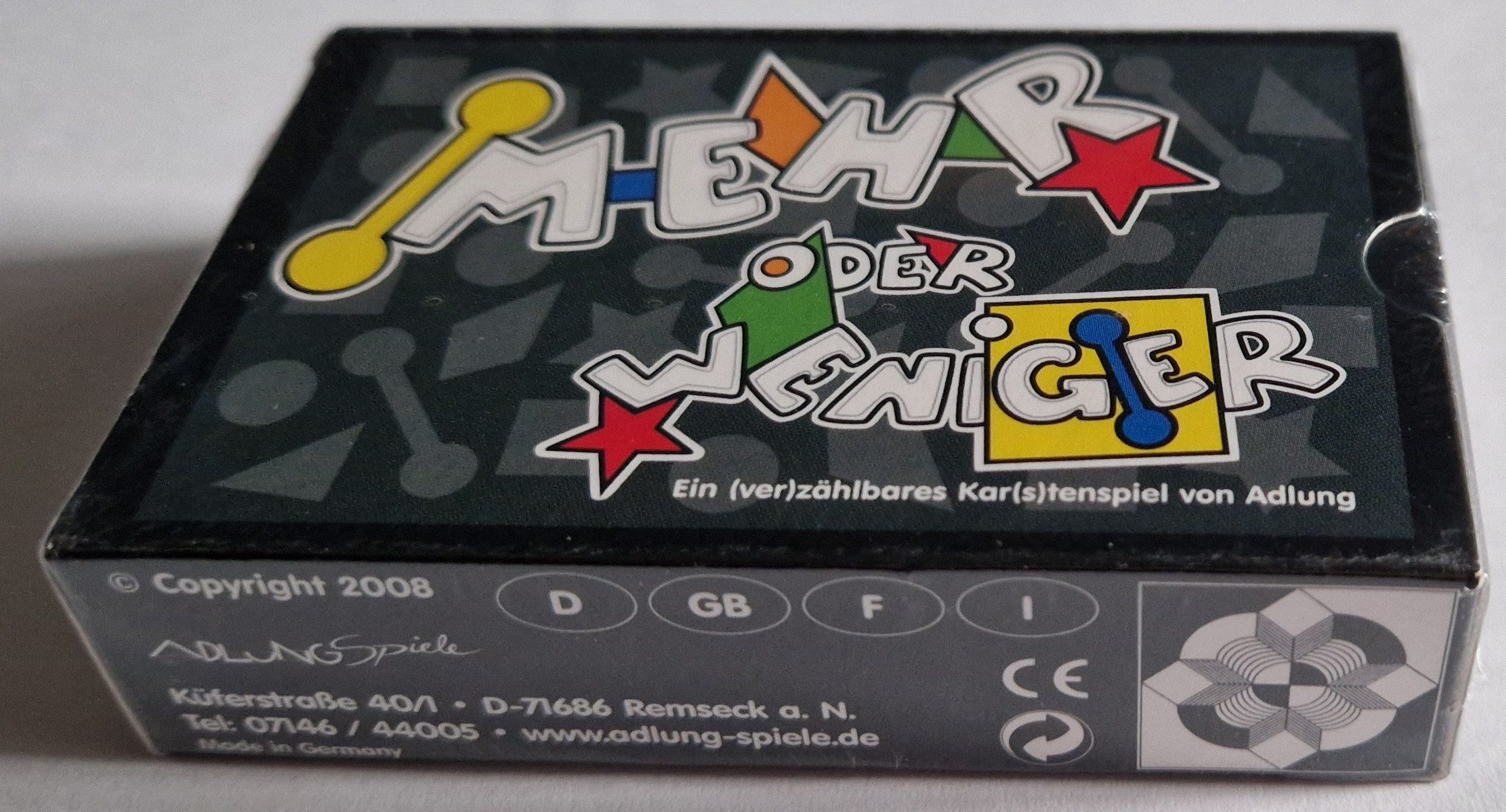 Pegasus Spiele Spiel Mehr oder weniger