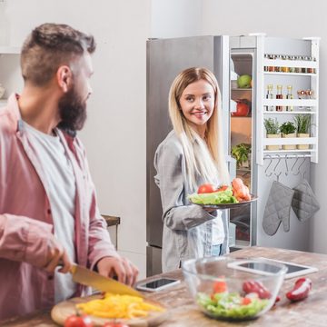 relaxdays Hängeregal Hängeregal für Kühlschrank