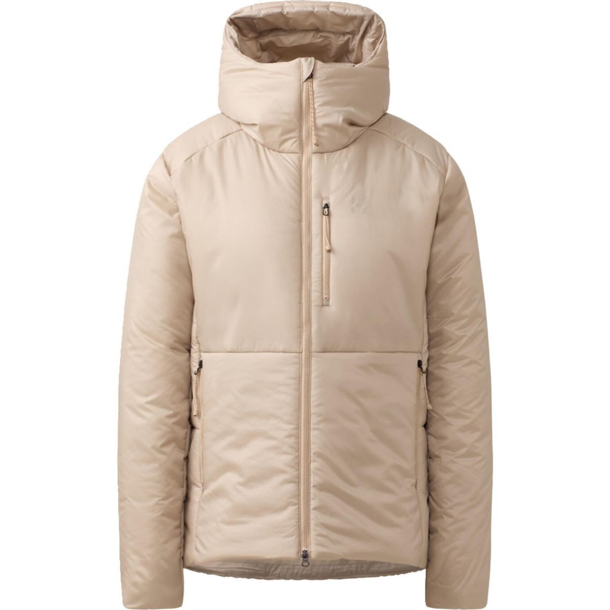Haglöfs Outdoorjacke Breeze Mimic Hood Women Vielseitige Damenjacke mit recycelter Isolierung, ideal für