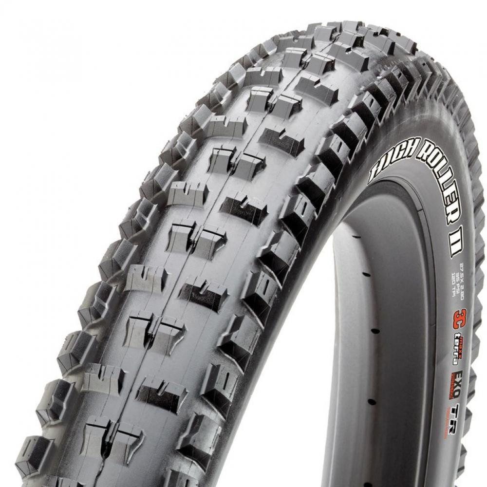 Maxxis Fahrradreifen Maxxis Faltreifen Maxxis HighRoller II+ 27.5x2.80 Zoll 71-584 schw. TL