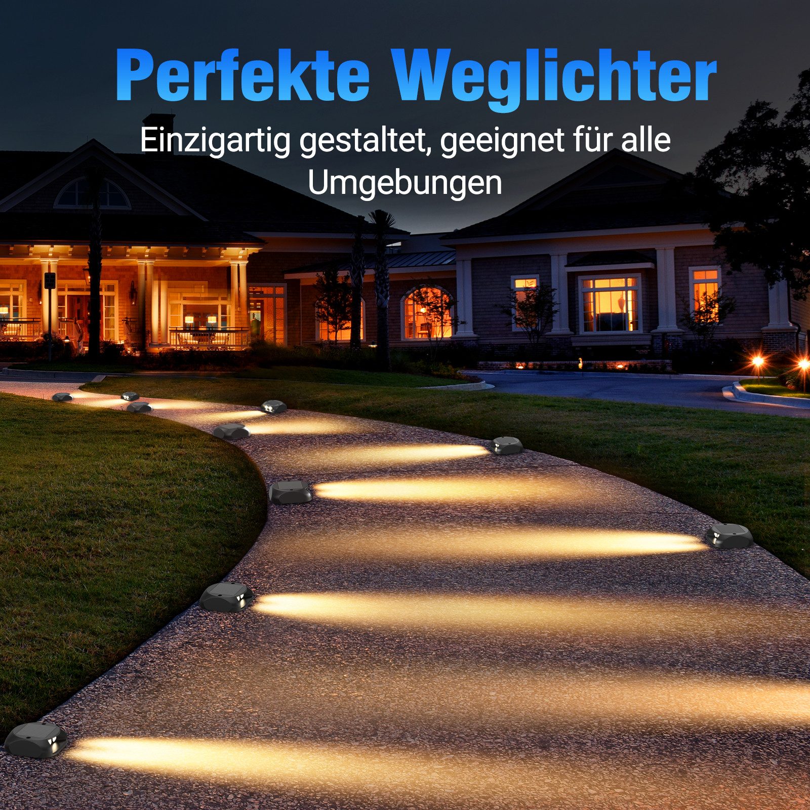 Elegear LED Solarleuchte 4/8 Stück Solarleuchten, günstig online kaufen