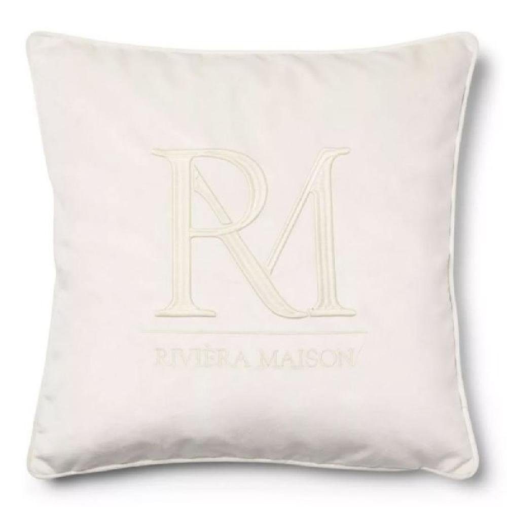 Rivièra Maison Kissenhülle Kissenhülle RM Monogram günstig online kaufen