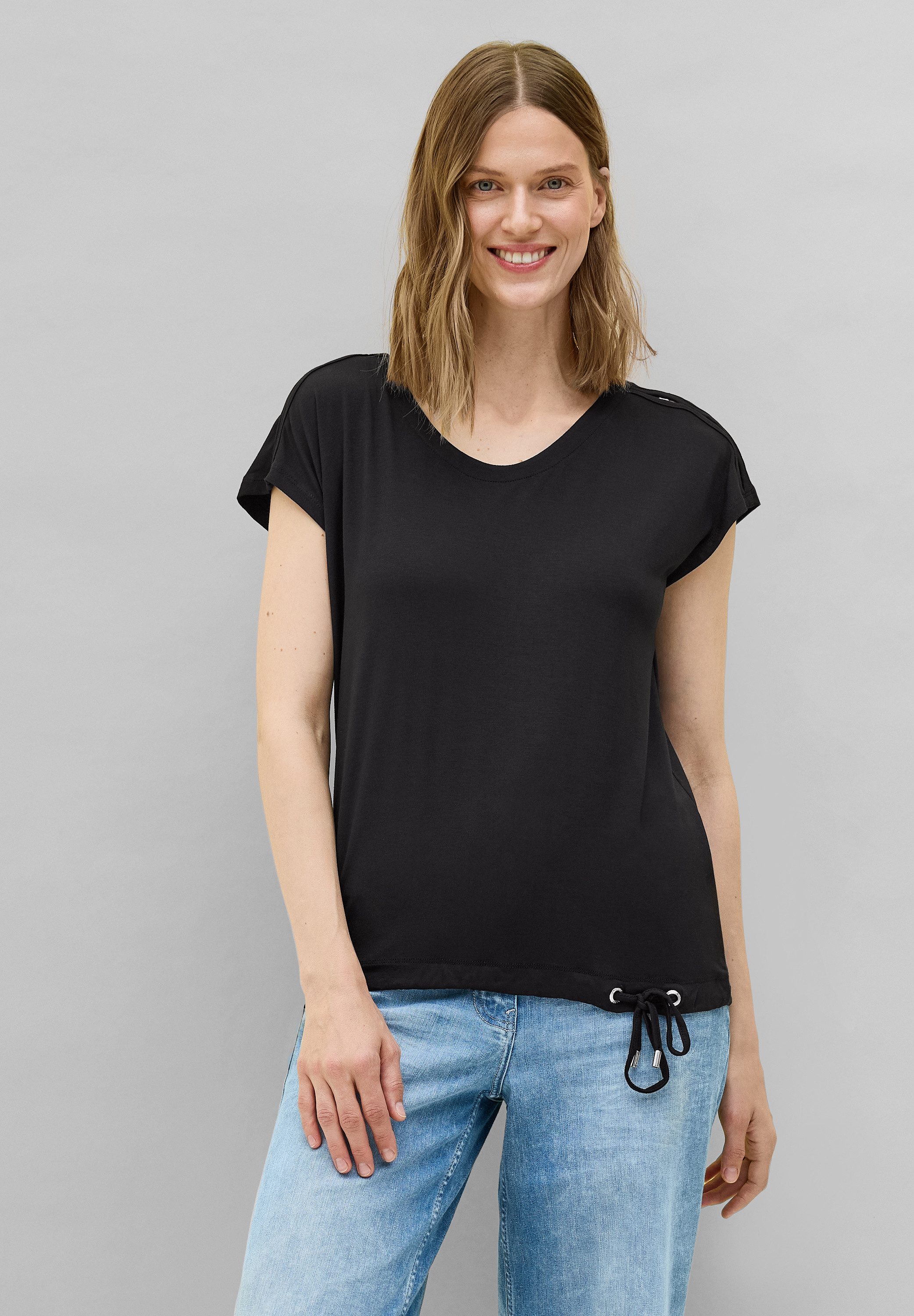 Cecil T-Shirt, aus softer Viskose günstig online kaufen