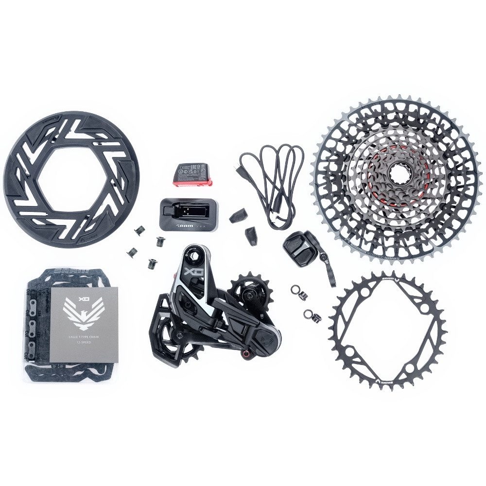 Schaltung SRAM Schaltgruppen-Set X0 Eagle AXS Transmission E-Bike Mit Kettenblat